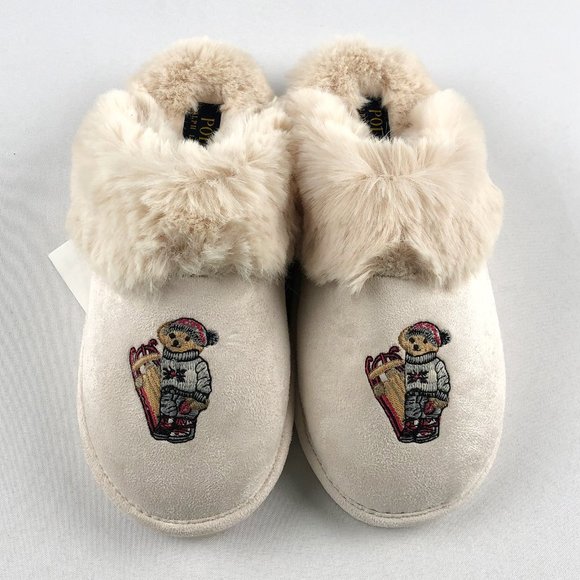 Polo Ralph Lauren Women's Faux Suede Slipper - Picture 2 of 7
